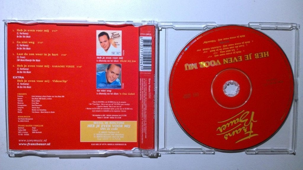 Frans Bauer - Heb Je Even Voor Mij, Ophalen of Verzenden, Zo goed als nieuw, Nederlandstalig