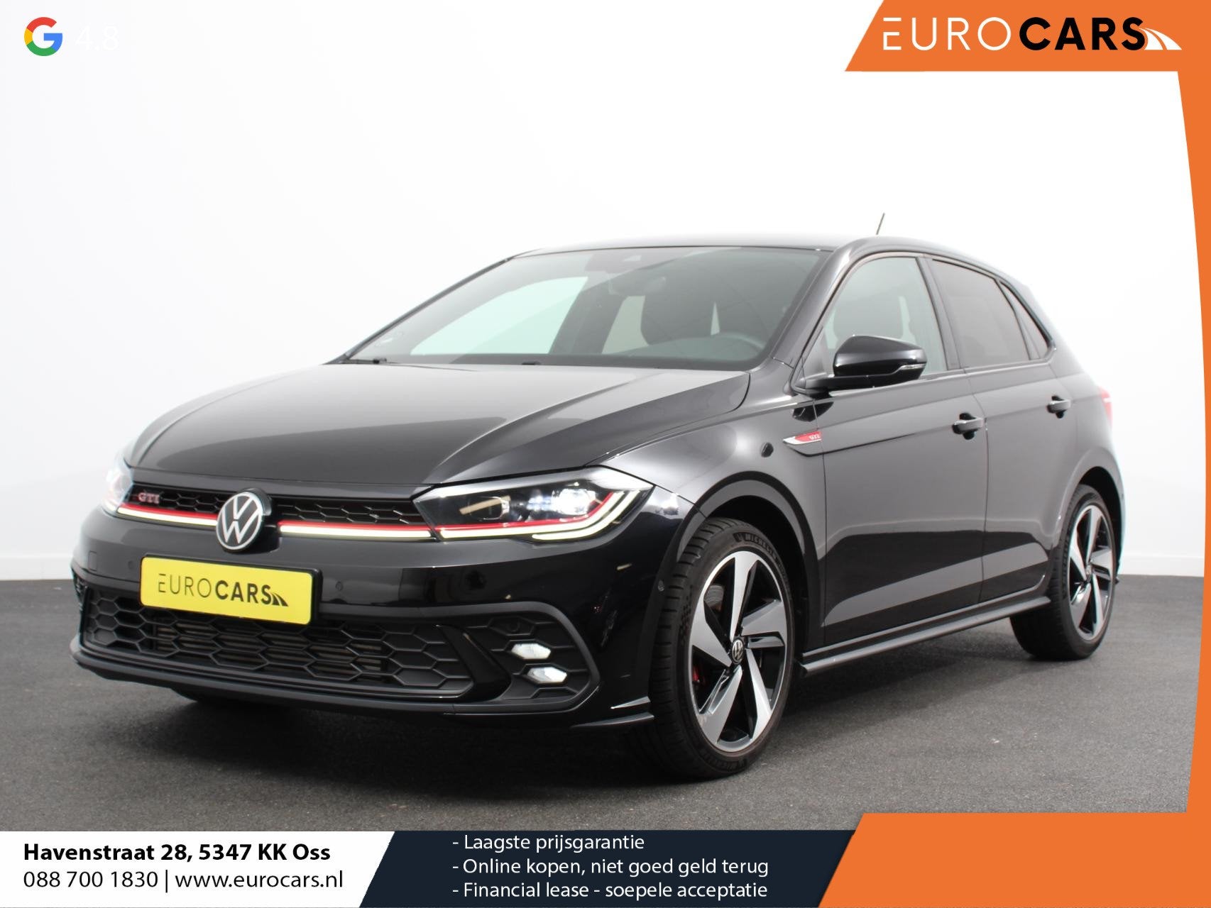 Volkswagen Polo 2.0 TSI GTI 207pk Automaat Digitale Cockpit, Auto's, Volkswagen, 1272 kg, 15 km/l, Gebruikt, 680 kg