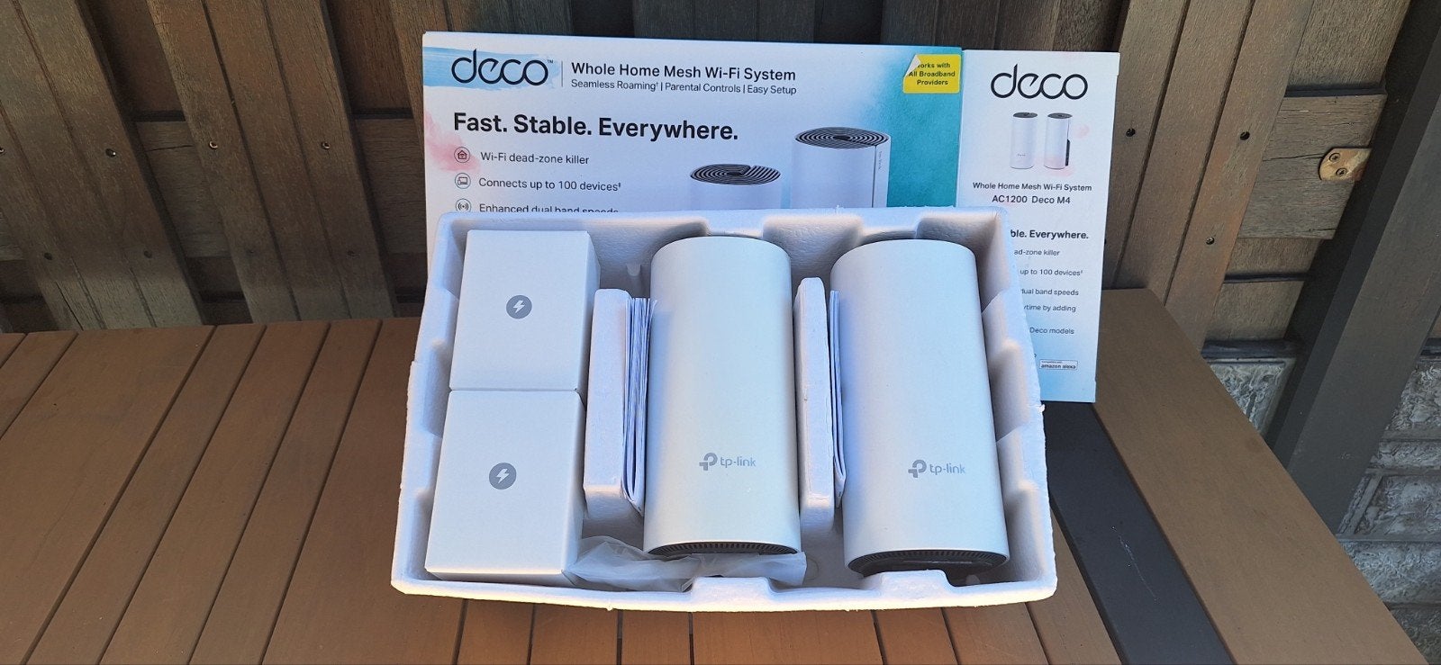 TP-Link Deco M4 AC1200 Mesh Wi-Fi punten, Computers en Software, Routers en Modems, Ophalen of Verzenden, Nieuw, Router, TP-Link