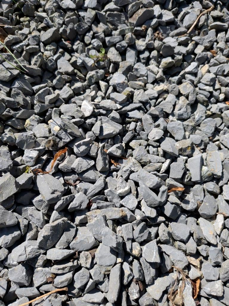 Grijs grind voor tuin of oprit, Tuin en Terras, Ophalen, Gebruikt, Grijs, Grind