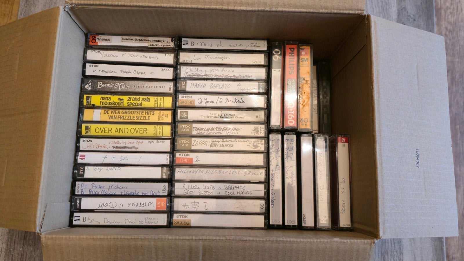 uitgebreide collectie van 75 stuks  voorbespeeld opgenomen, Gebruikt, Ophalen of Verzenden, Origineel, Pop