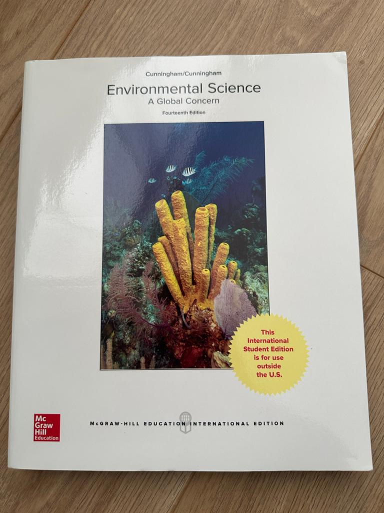 Environmental Science: A Global Concern - 14e editie, Ophalen of Verzenden, Beta, Zo goed als nieuw, HBO