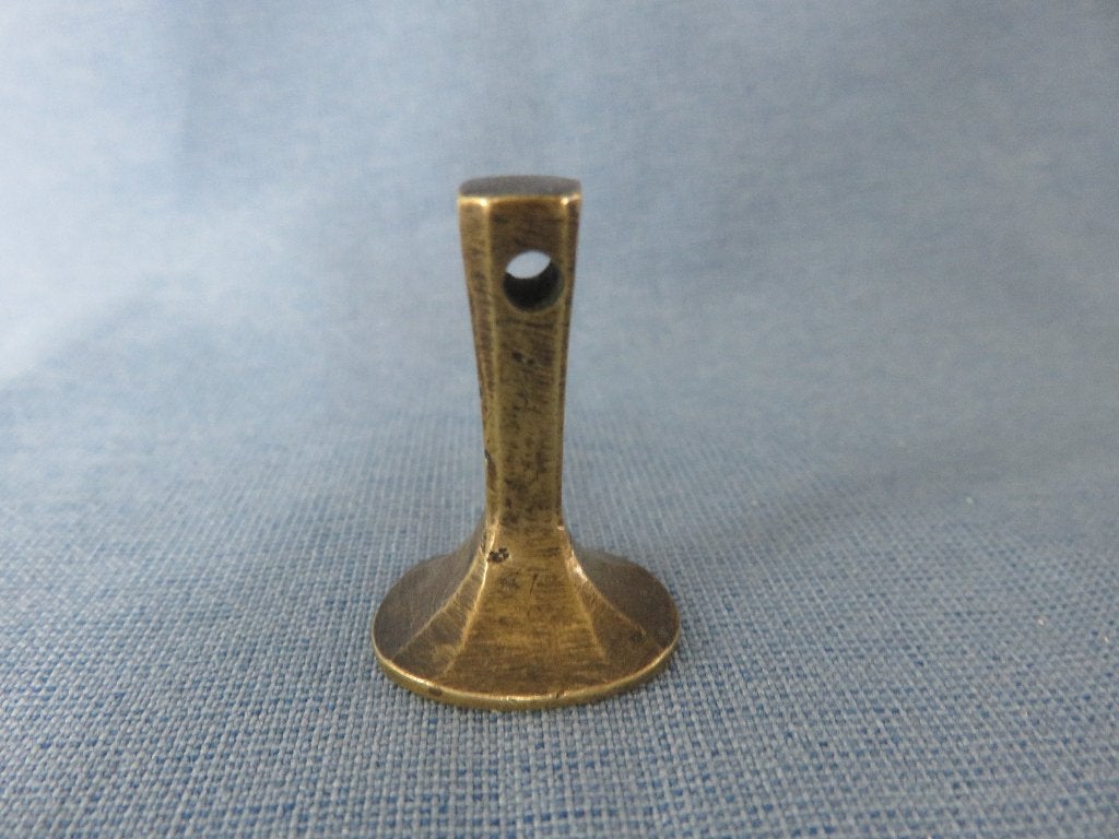 Antieke stempel in brons met initialen - A P -   ca. 1800, Ophalen of Verzenden, Brons