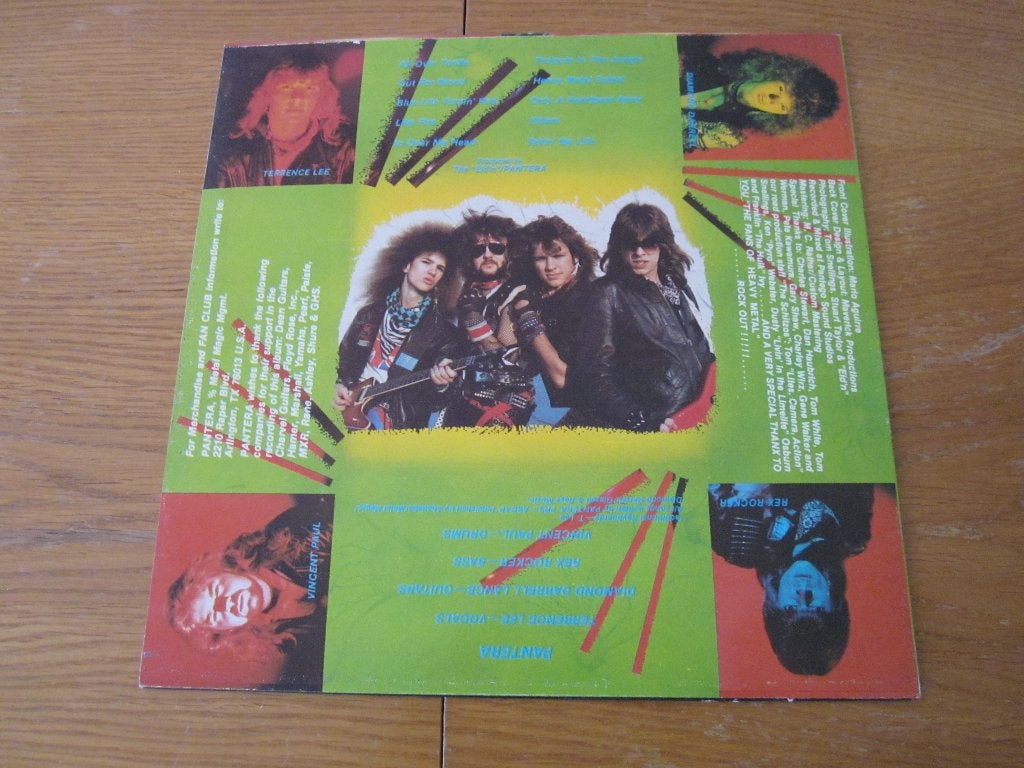 Pantera -Projects In The Jungle 1984 Metal Magic MMR 1984 LP, LP, Heavy metal, Gebruikt, Ophalen of Verzenden