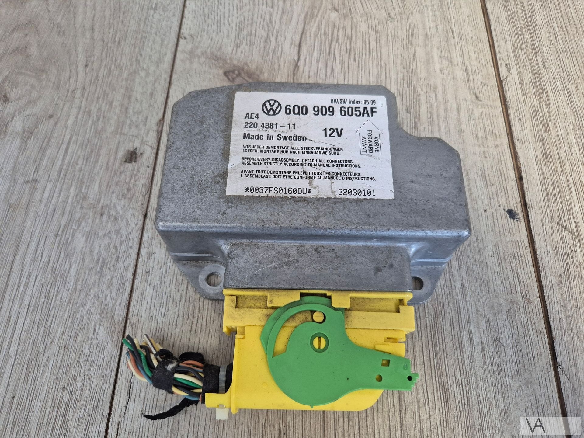 Airbag module voor VW New Beetle cabrio 6q0909605af €300, Auto-onderdelen, Gebruikt, -, Volkswagen, -