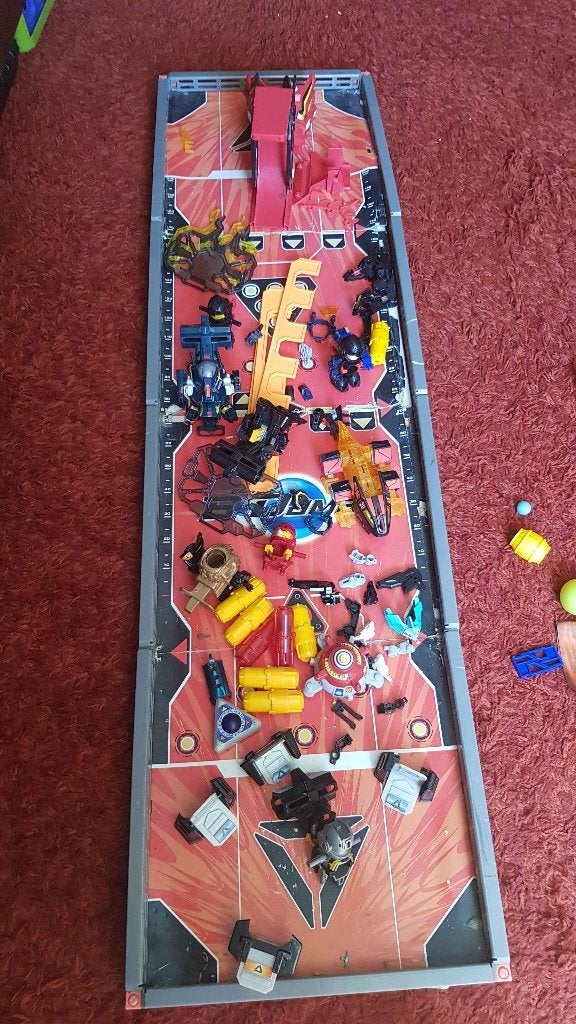B Daman set, Ophalen, Gebruikt