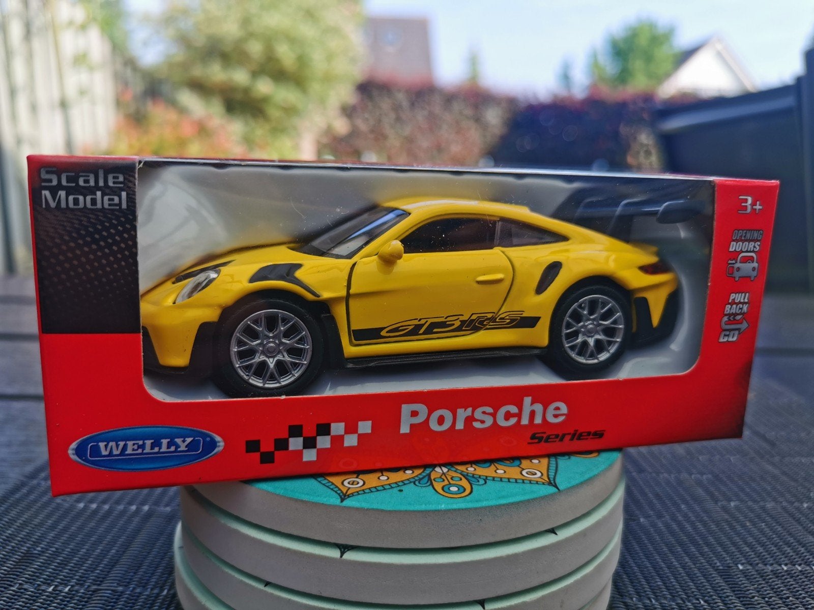 Welly Porsche 911 GT3 RS, Hobby en Vrije tijd, Modelauto's | 1:43, Ophalen of Verzenden, Nieuw, Auto, Overige merken