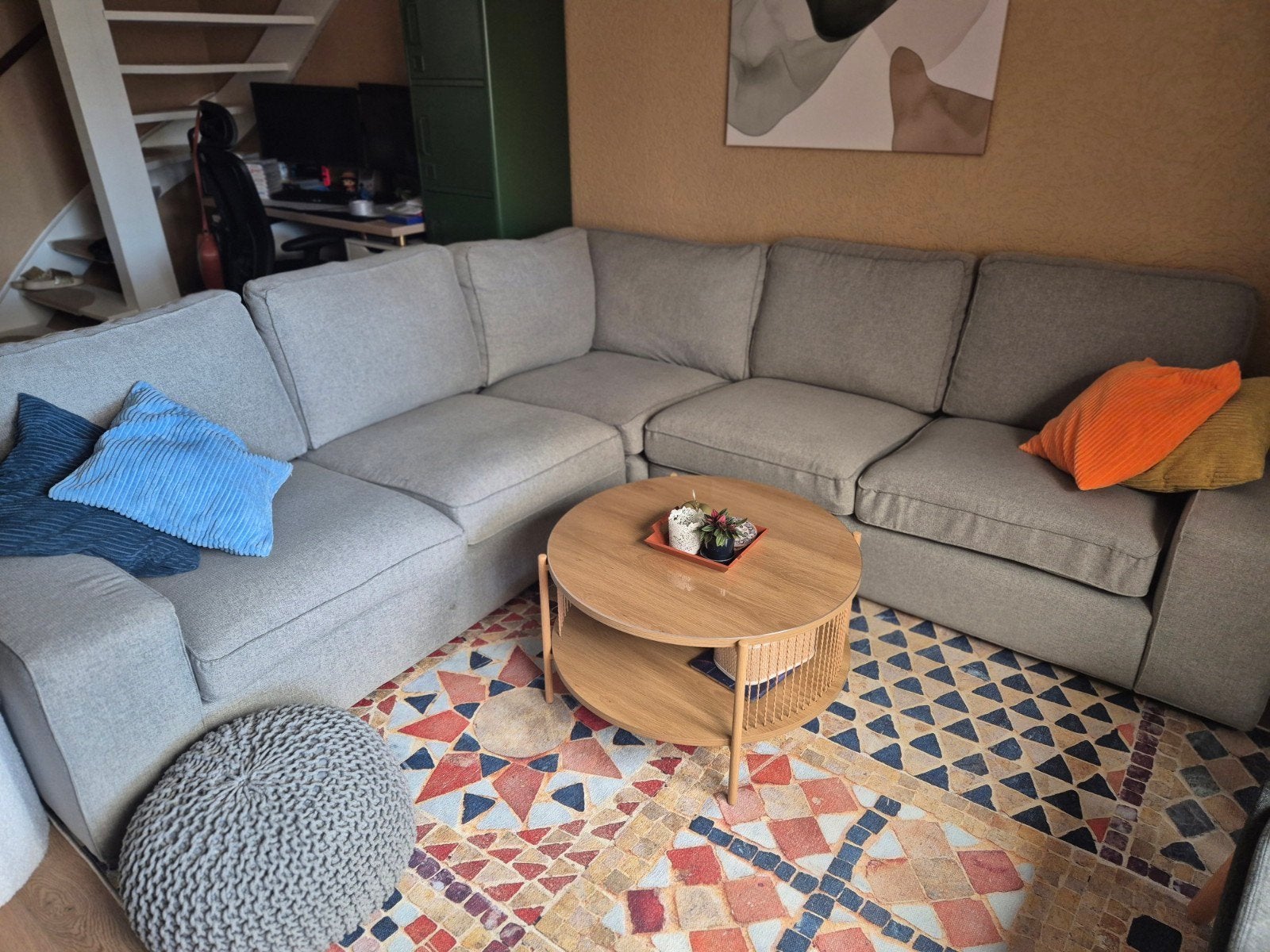 Hoekbank ikea, Huis en Inrichting, Ophalen