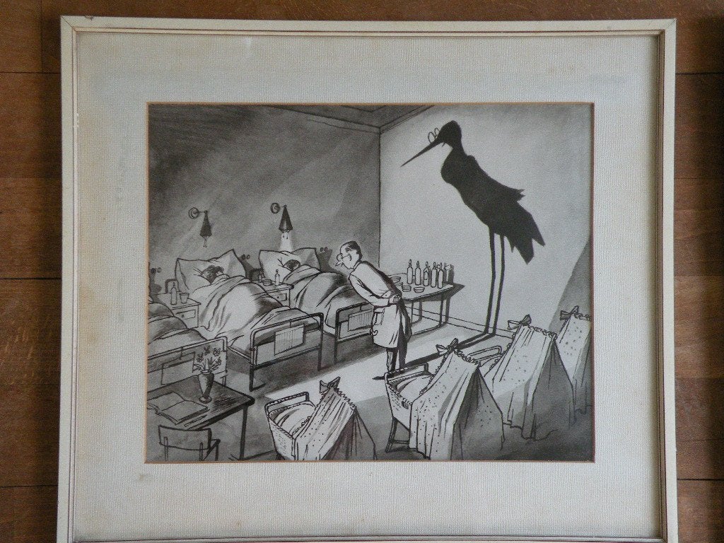 Aquarel. Wie heeft dit gemaakt? Info gevraagd., Ophalen of Verzenden