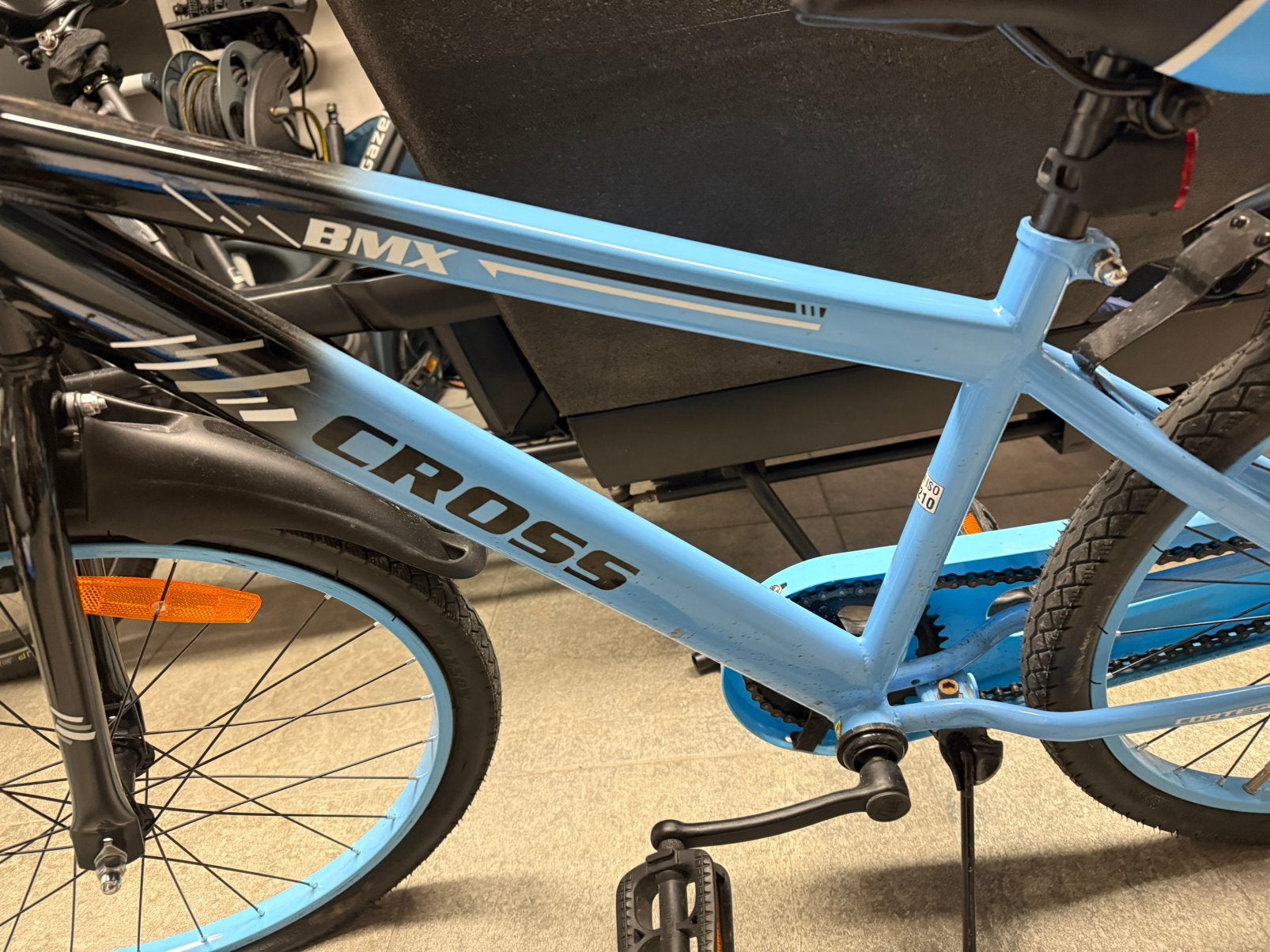 2 Cross BMX-kinderfietsen te koop – 20 en 22 inch, Ophalen, Zo goed als nieuw, Staal