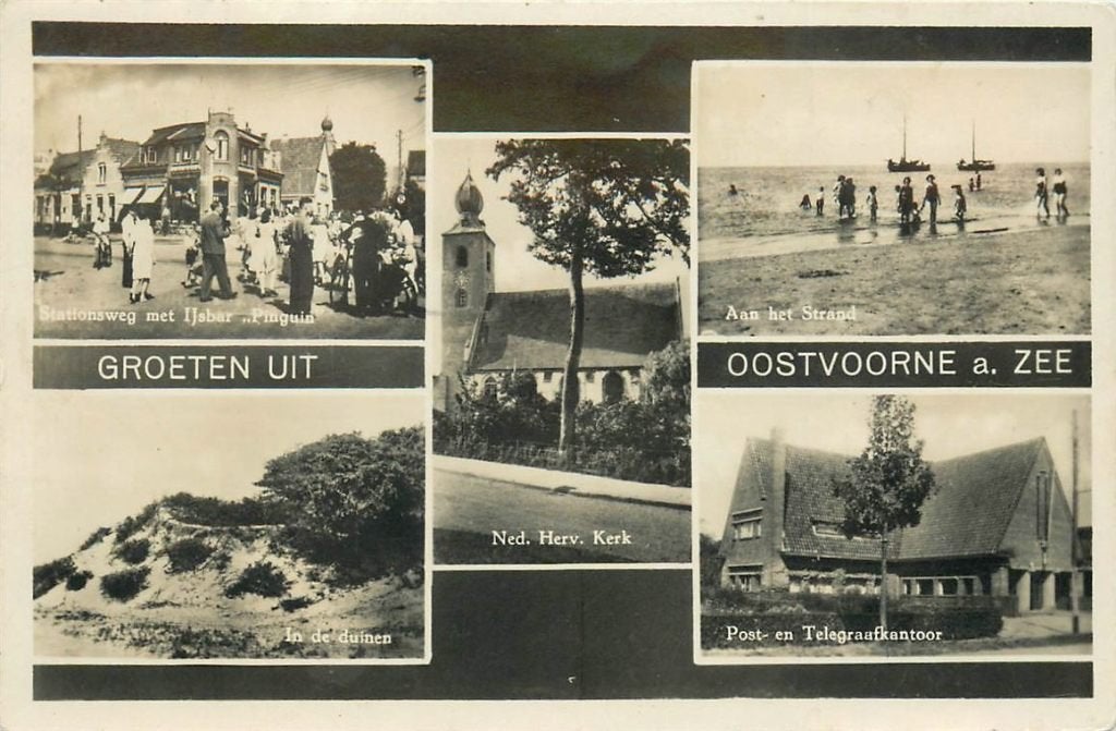 702-056-007 Oostvoorne, Verzenden, Voor 1920, Zuid-Holland