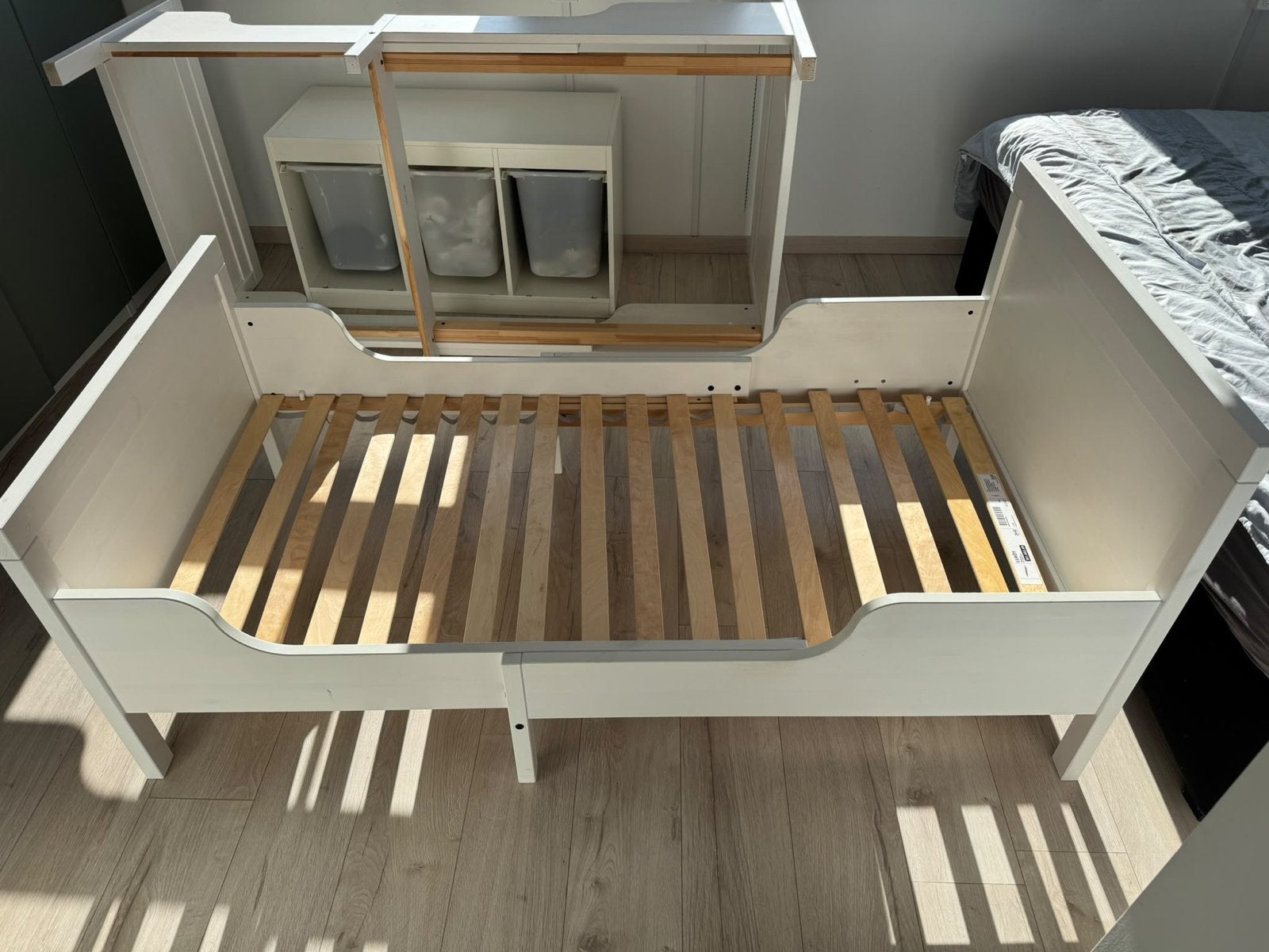 IKEA meegroei kinderbed Sundvik, Kinderen en Baby's, Ophalen, Gebruikt, 70 tot 85 cm, Lattenbodem