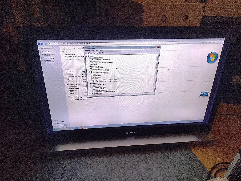 Sony Bravia KDL-40NX720  (2011) TV - Zwart, Ophalen, Gebruikt