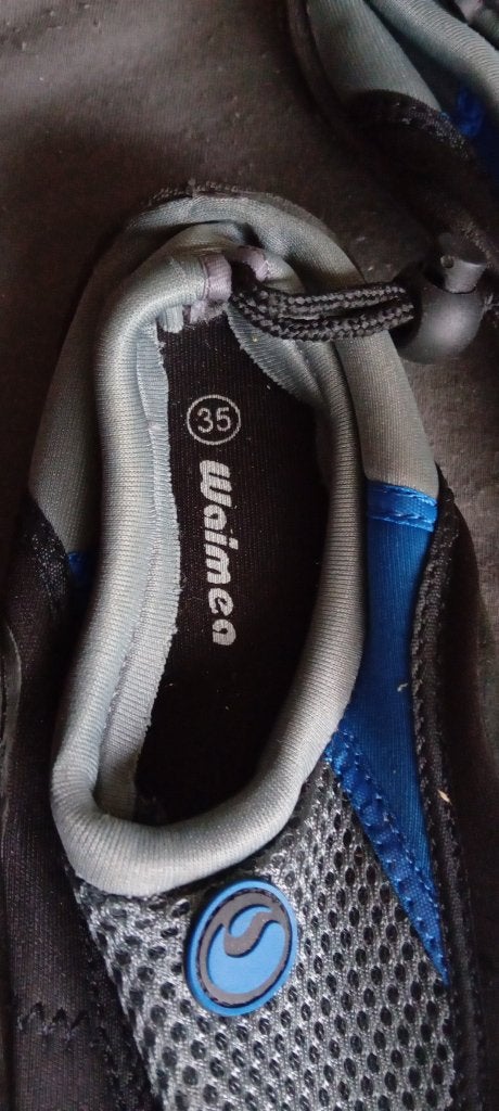 Waterschoenen mt 35, Watersport en Boten, Ophalen, Zo goed als nieuw, Kind, Zeil- of Surfschoenen