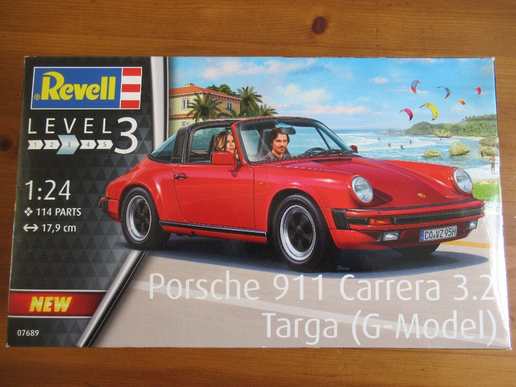 Porsche 911 Carrera 3.2 Targa (Revell 1/24), Auto, Revell, Groter dan 1:32, Nieuw
