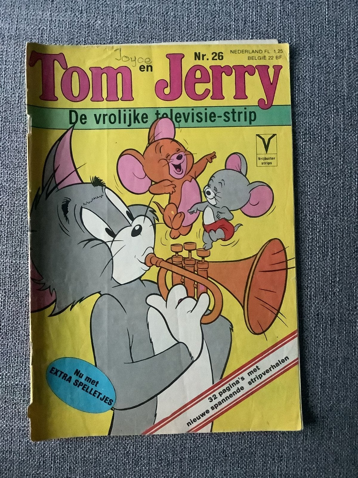 Tom en Jerry stripboek nummer 26 - Klassieke strip, Eén stripboek, Ophalen of Verzenden, Gelezen