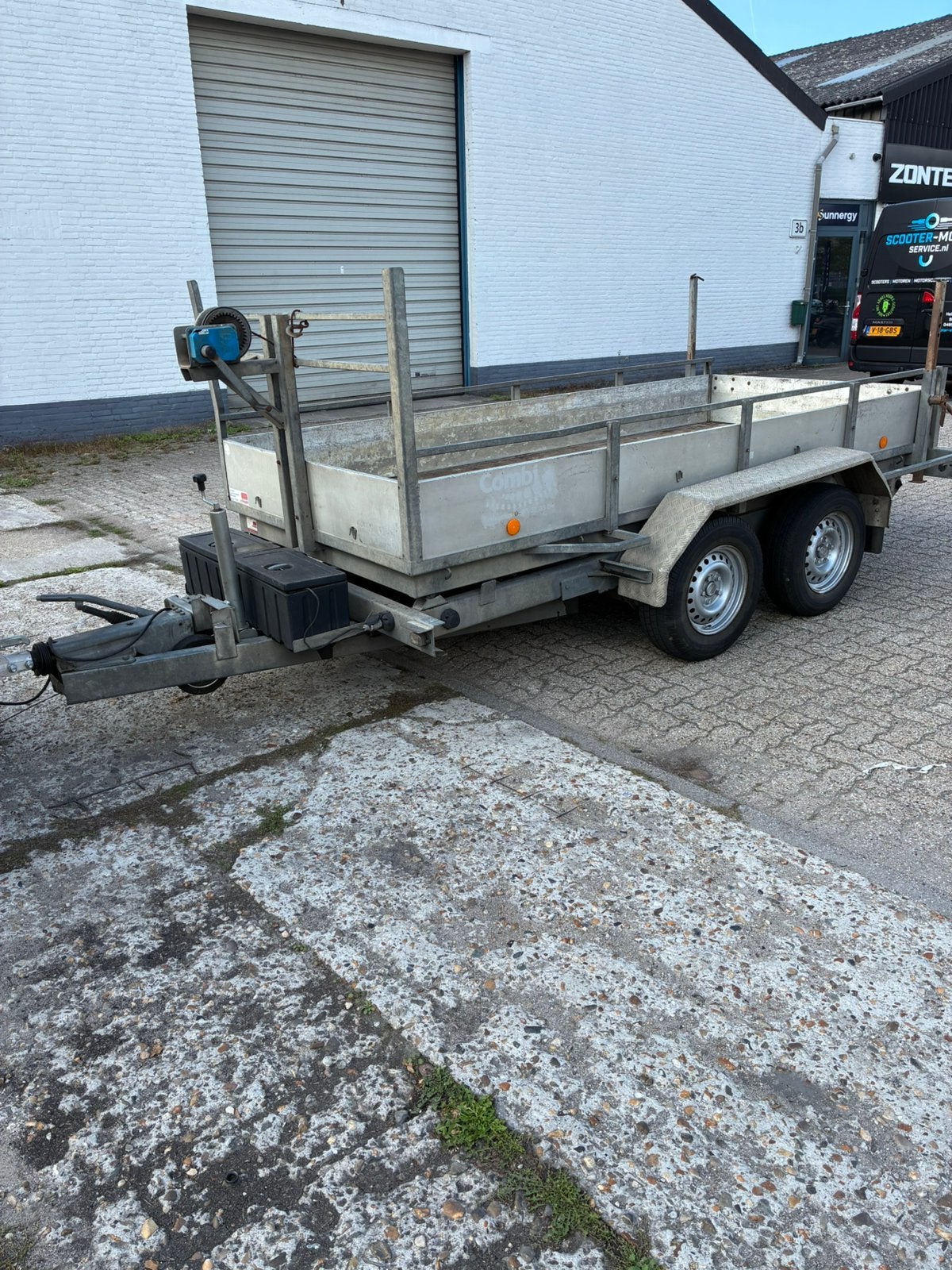 Te koop elektrische kipper machine Transporter, Auto diversen, Ophalen, Gebruikt