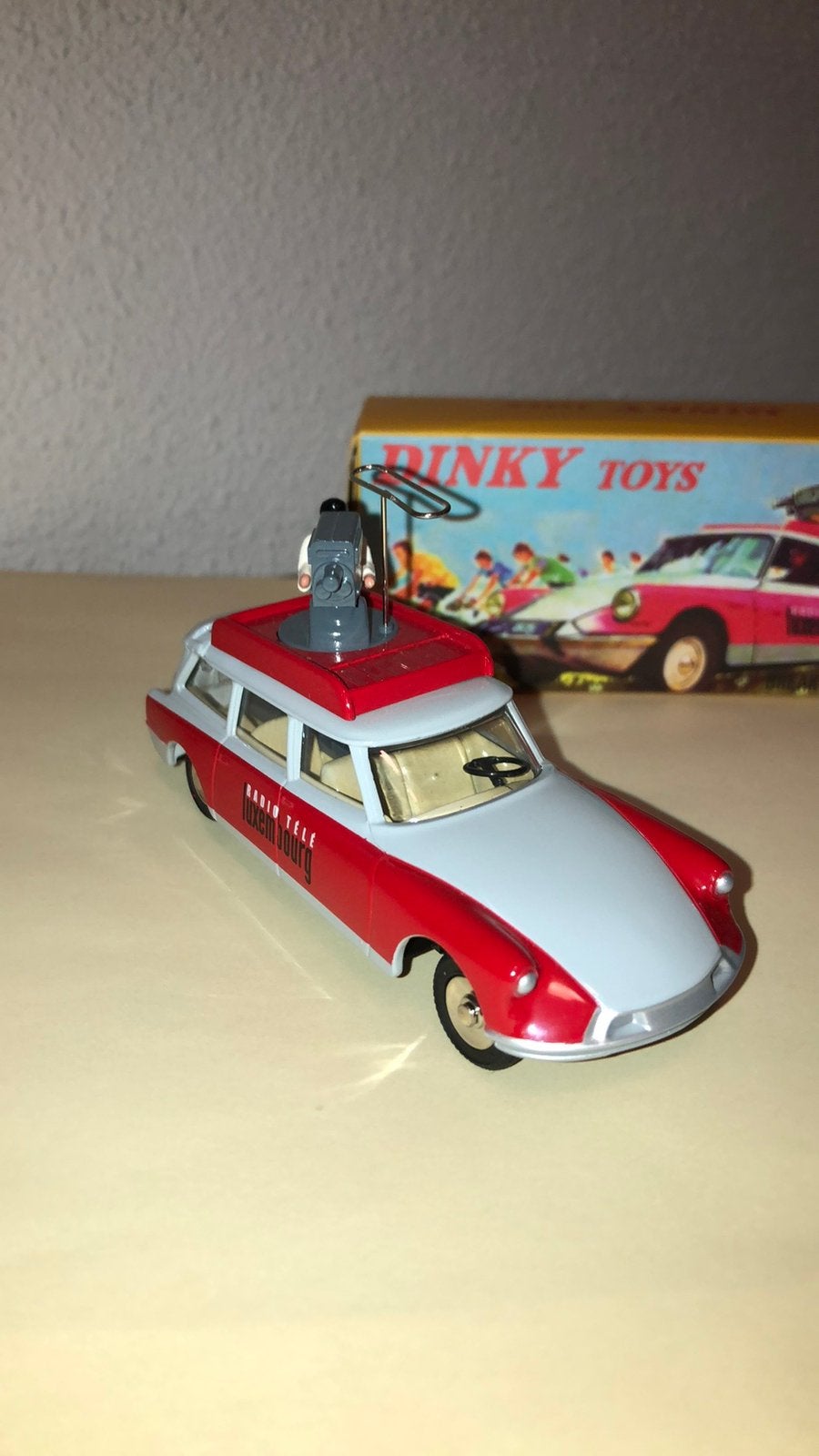 DINKY TOYS CITROEN RTL ATLAS, Ophalen of Verzenden, Zo goed als nieuw, Auto, Dinky Toys