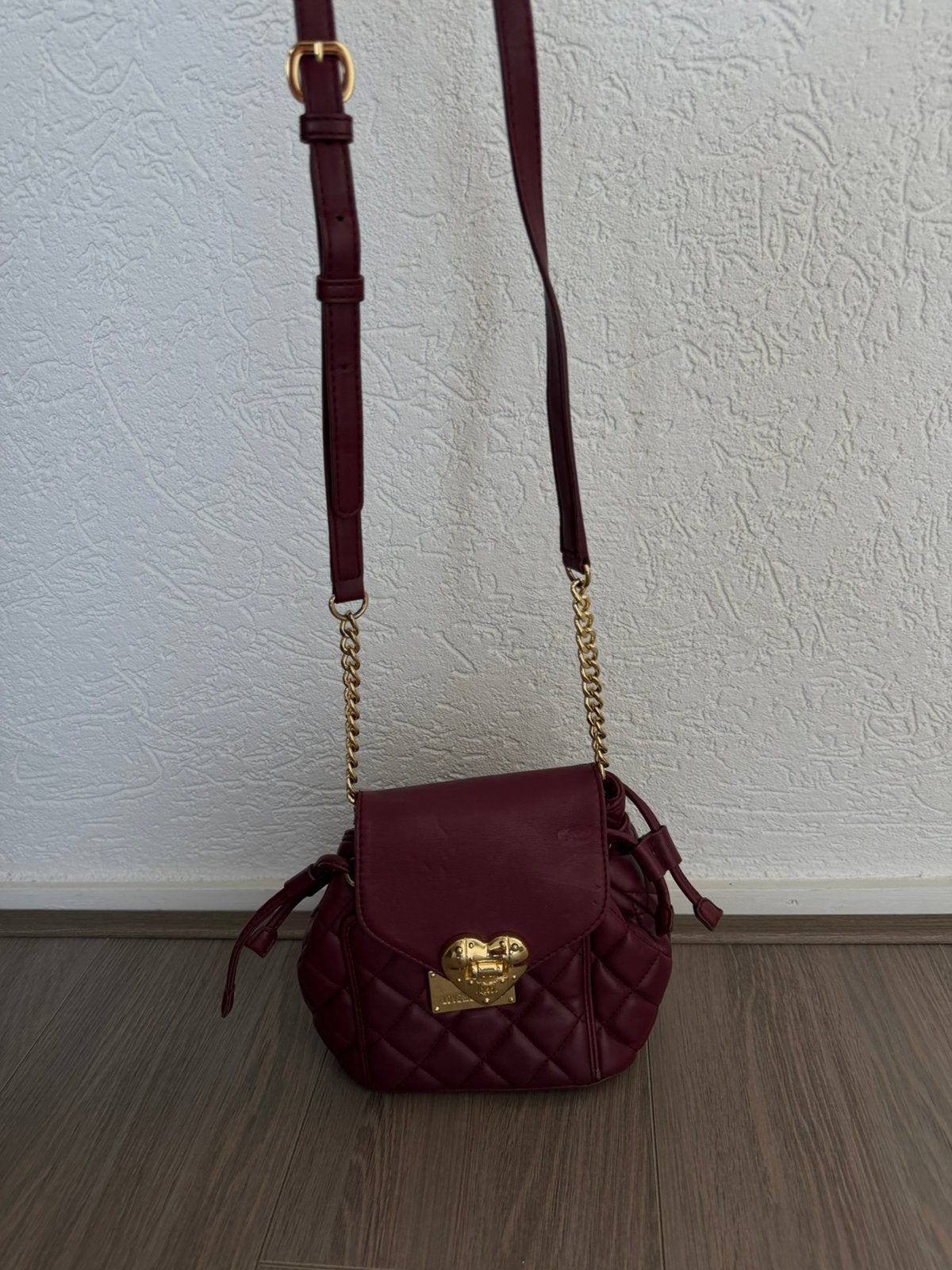 Moschino tas, Ophalen, Gebruikt, Paars, Overige merken