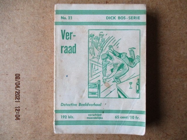 adv0880 dick bos 21 verraad, Eén stripboek, Ophalen, Gelezen