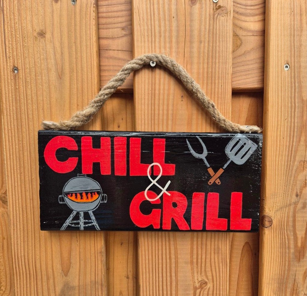 Decoratie plankje voor tuin of huis, Tuin en Terras, Ophalen, Nieuw