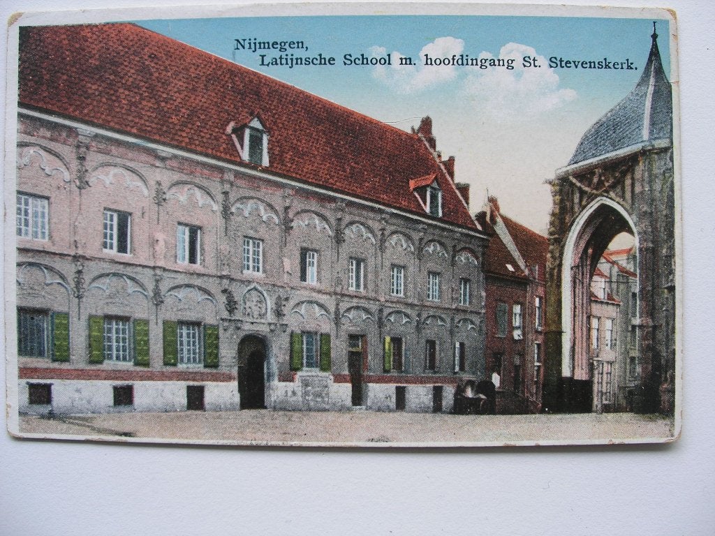 Nijmegen Latijnsche School 1946, Ophalen of Verzenden, 1940 tot 1960, Gelopen, Gelderland