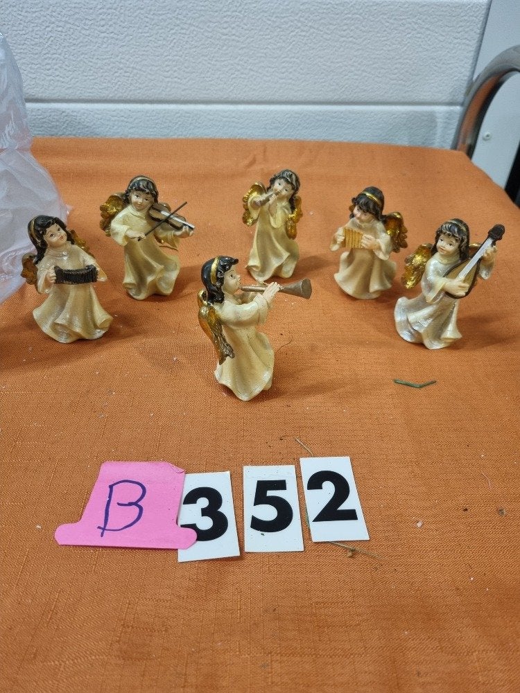 beelden engelen met muziek instrument [ b352], Diversen, Ophalen of Verzenden, 'T Olde Gre-j, Info@toldegrej.nl, Endepoelstraat 20f Didam