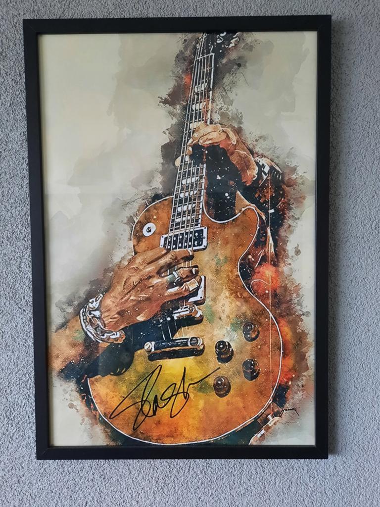 Slash poster in lijst, Antiek en Kunst, Ophalen