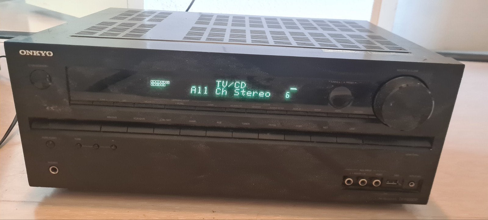 ONKYO TX-NR509, Audio, Tv en Foto, Versterkers en Receivers, Ophalen, 120 watt of meer, Onkyo