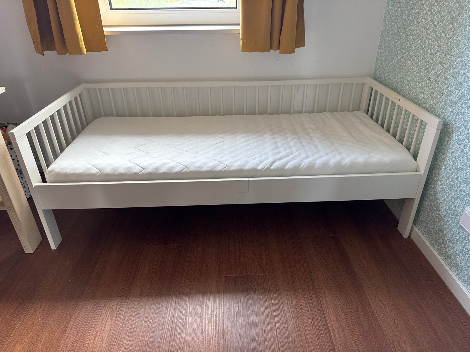 Peuter/kleuterbed (evt) met matras, Kinderen en Baby's, Ophalen, Gebruikt, 70 tot 85 cm, Matras
