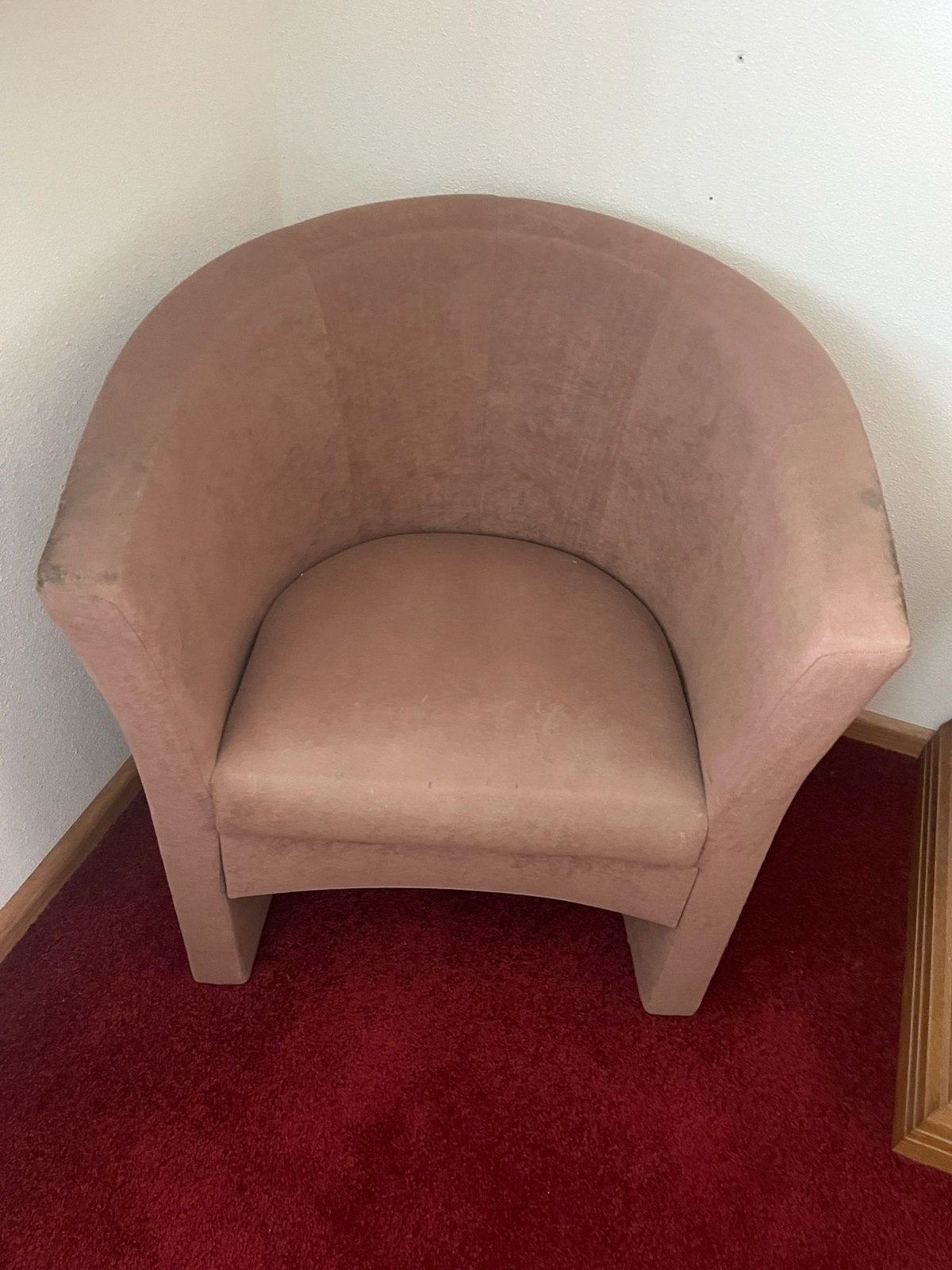 Comfortabele fauteuil, Ophalen, Gebruikt, Stof, Eén