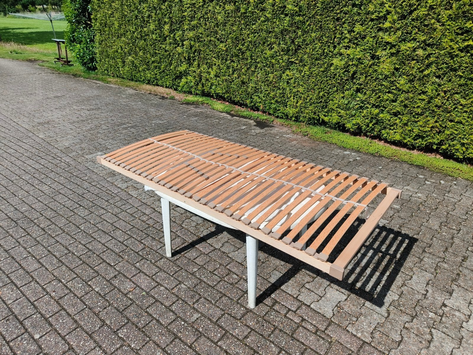 Totaalbed Ergoflex lattenbodem 90x210, Ophalen, 90 cm, Eenpersoons, 210 cm