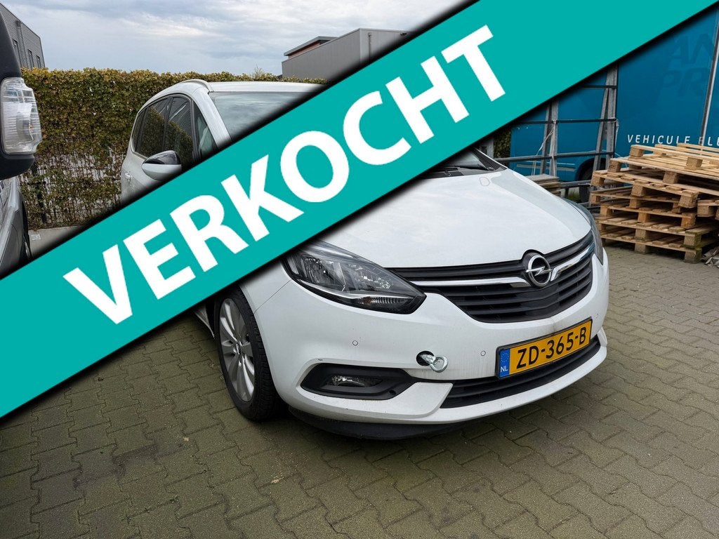 Opel Zafira 2.0 CDTI Online Edition Automaat | Clima | Cruis, Auto's, Opel, Euro 6, Parkeersensor, 1650 kg, Wit