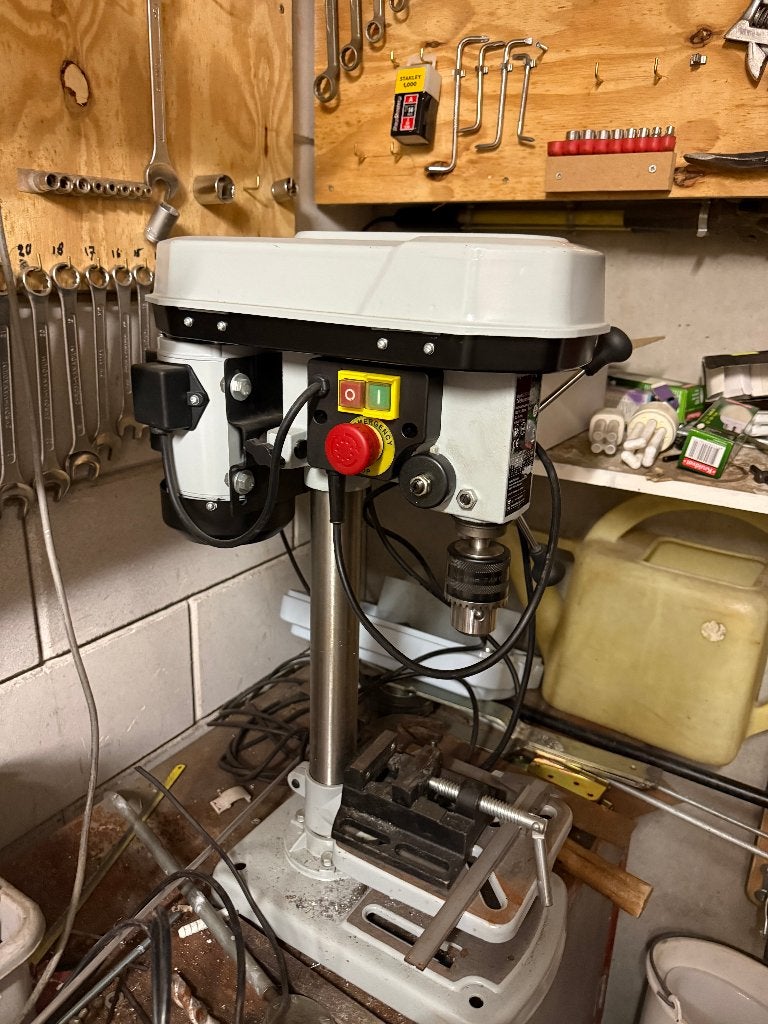 DURO Tafelboormachine ZJ4116QM / 8260 - 500W, Ophalen, Zo goed als nieuw, 400 tot 600 watt, Boormachine