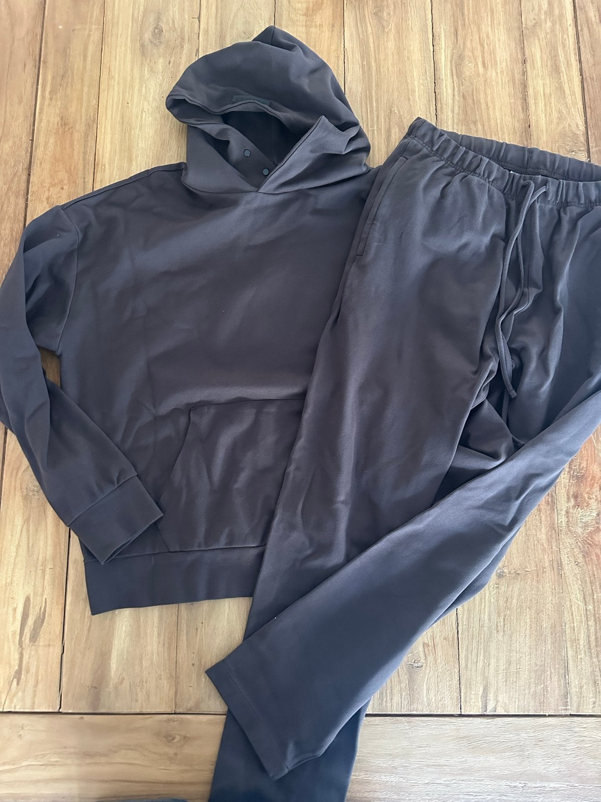 Woodrow Joggingpak Maat L Donkerbruin - Comfortabel & Stijlv, Ophalen of Verzenden, Gedragen, Maat 52/54 (L), Bruin