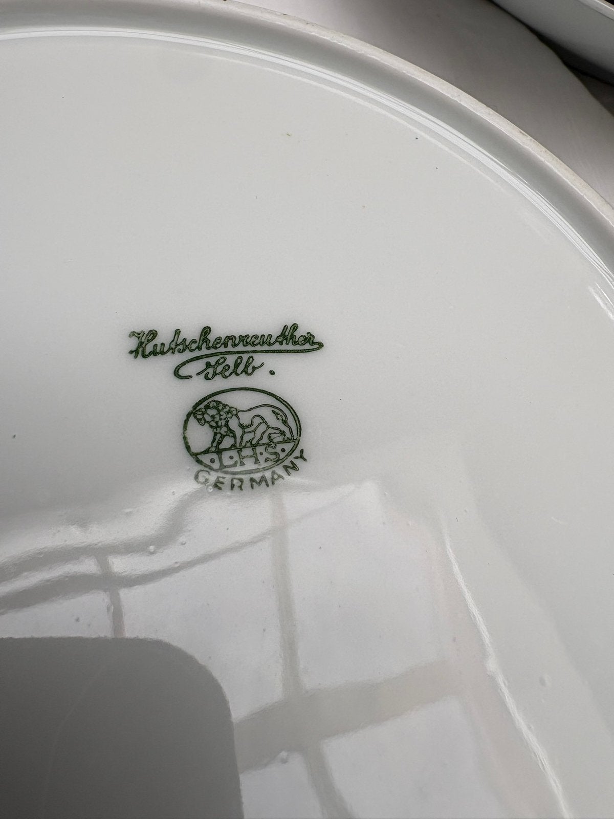 Hutschenreuther Duitsland wit bijzonder motief, Antiek en Kunst, Ophalen