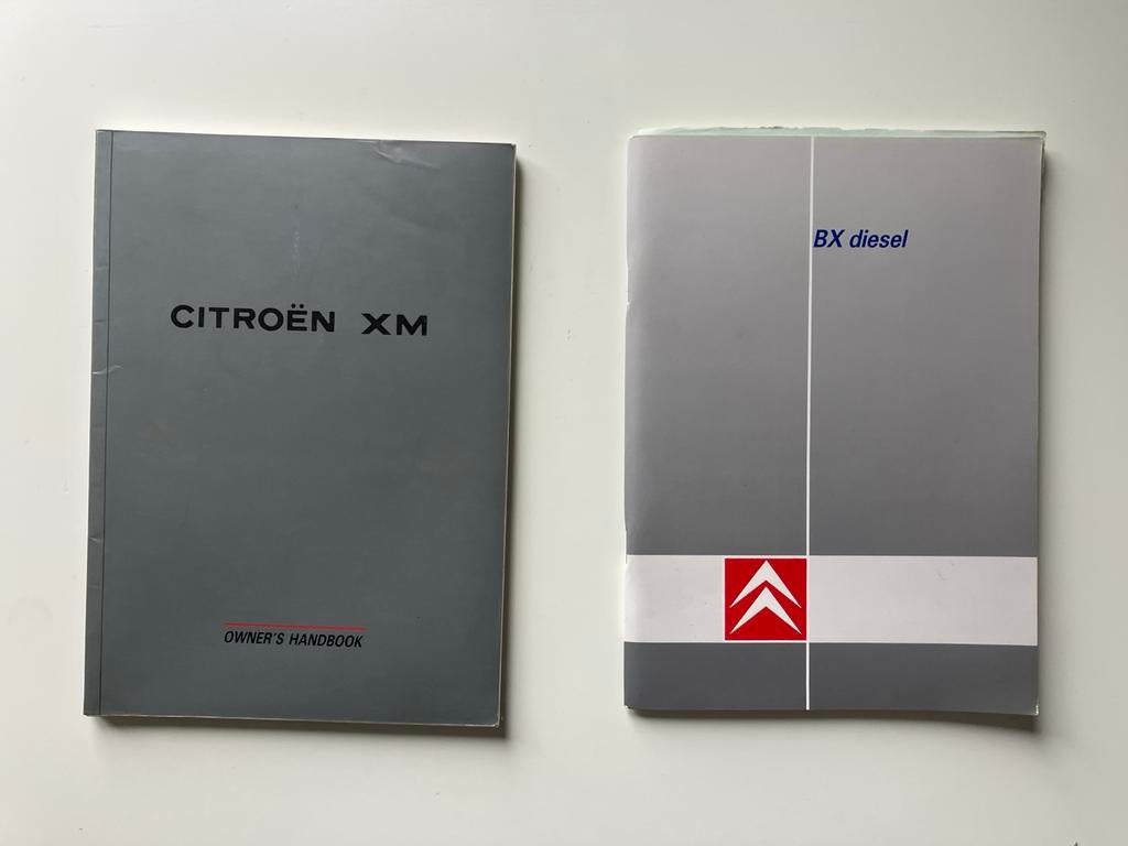 Handleidingen Citroën XM en BX Diesel, Ophalen of Verzenden