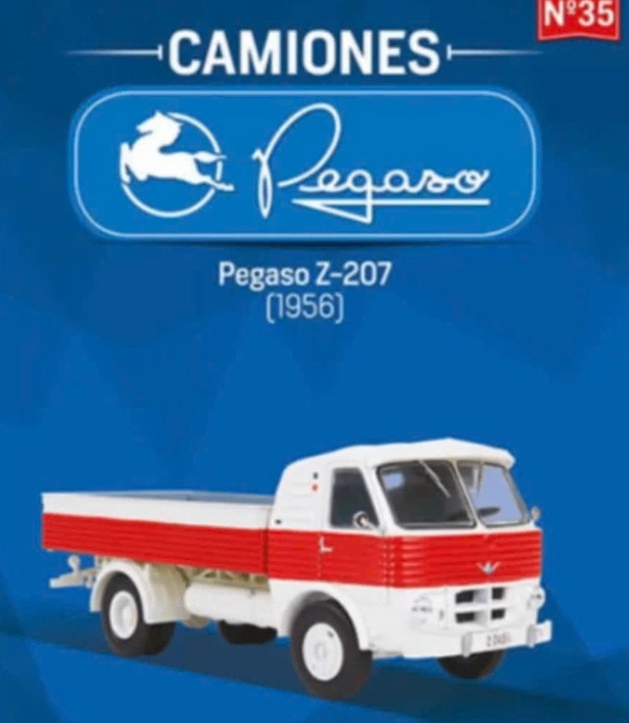 Pegaso Z-207 1956 Laadbak schaal 1/43 IXO Spaanse serie # 35, Verzenden, Nieuw, Bus of Vrachtwagen, Overige merken