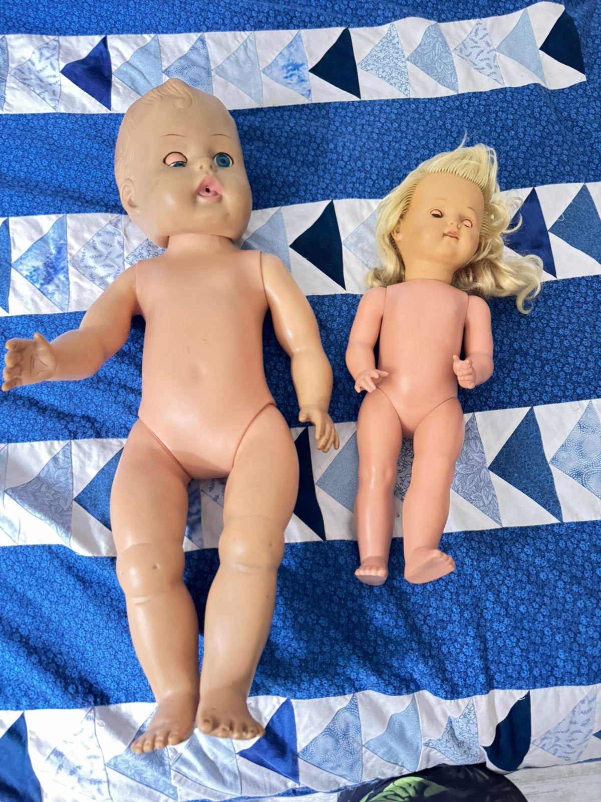 Oude poppen meer als 60 jaar oud., Verzamelen, Poppen, Ophalen, Zo goed als nieuw, Pop