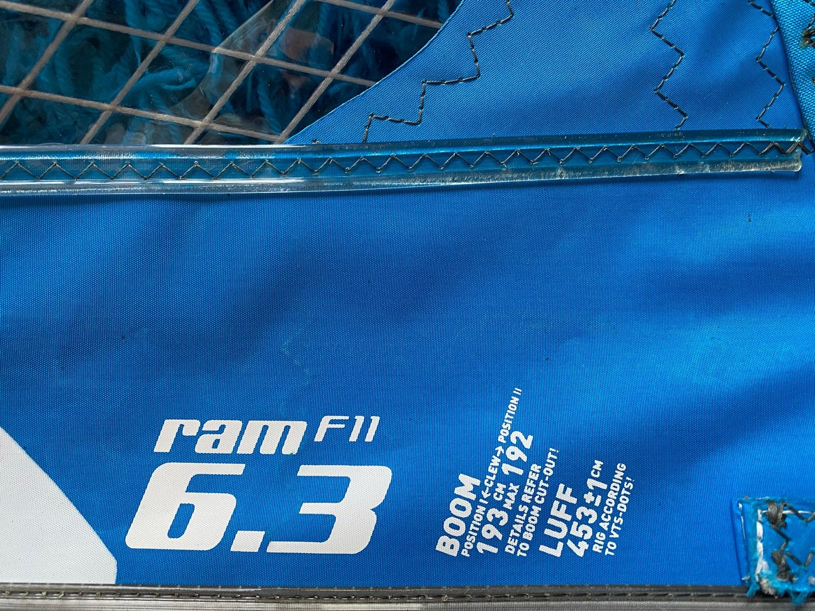 North Sails Ram F2011 6.3, 7.8, 9.0 m², Ophalen, Met zeil(en), Zo goed als nieuw, North Sails