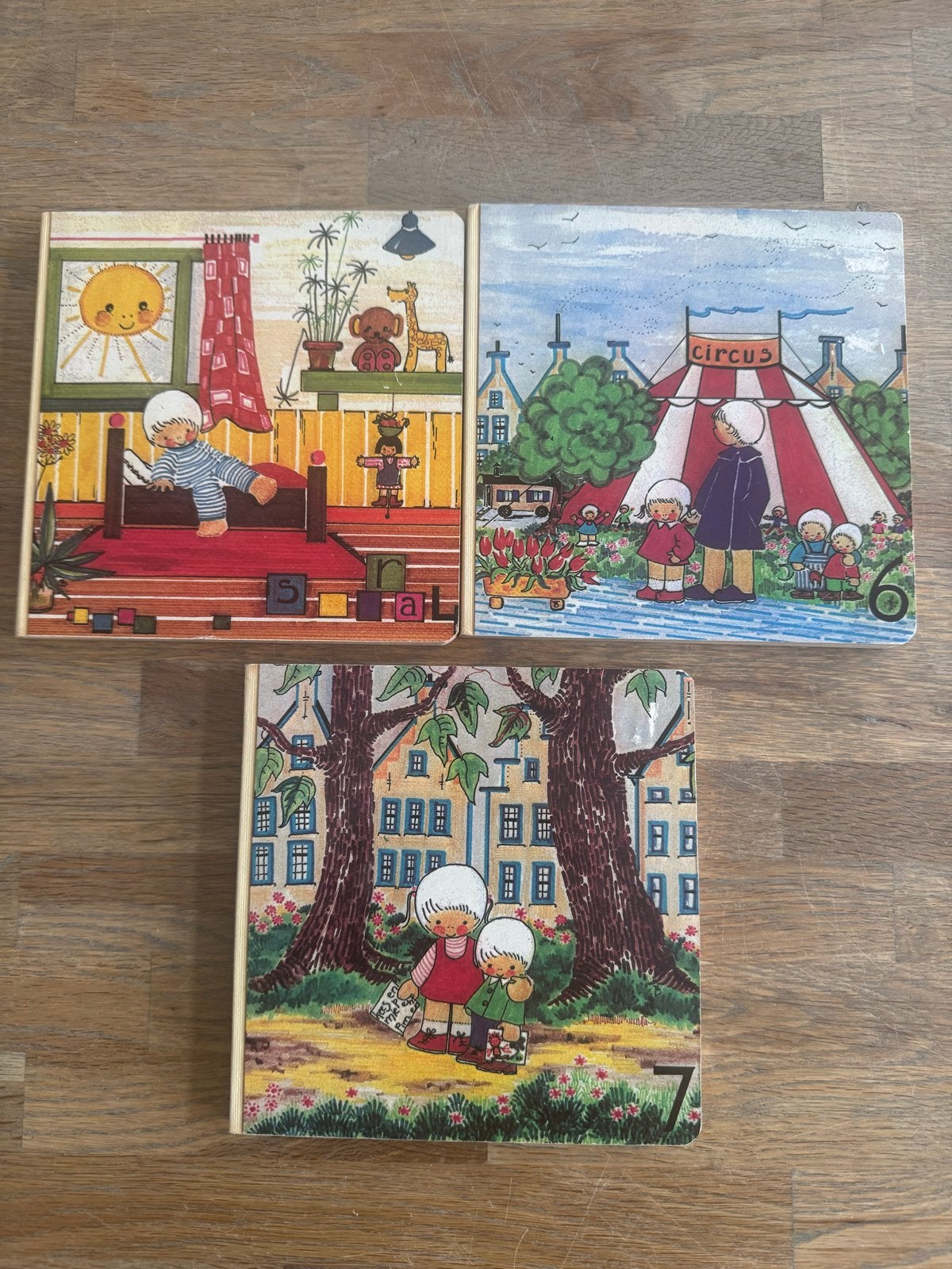 3 Vintage Botjes Leesboekjes - Jaren '70 Kinderboeken, Boeken, Ophalen of Verzenden, Gelezen, 3 tot 4 jaar