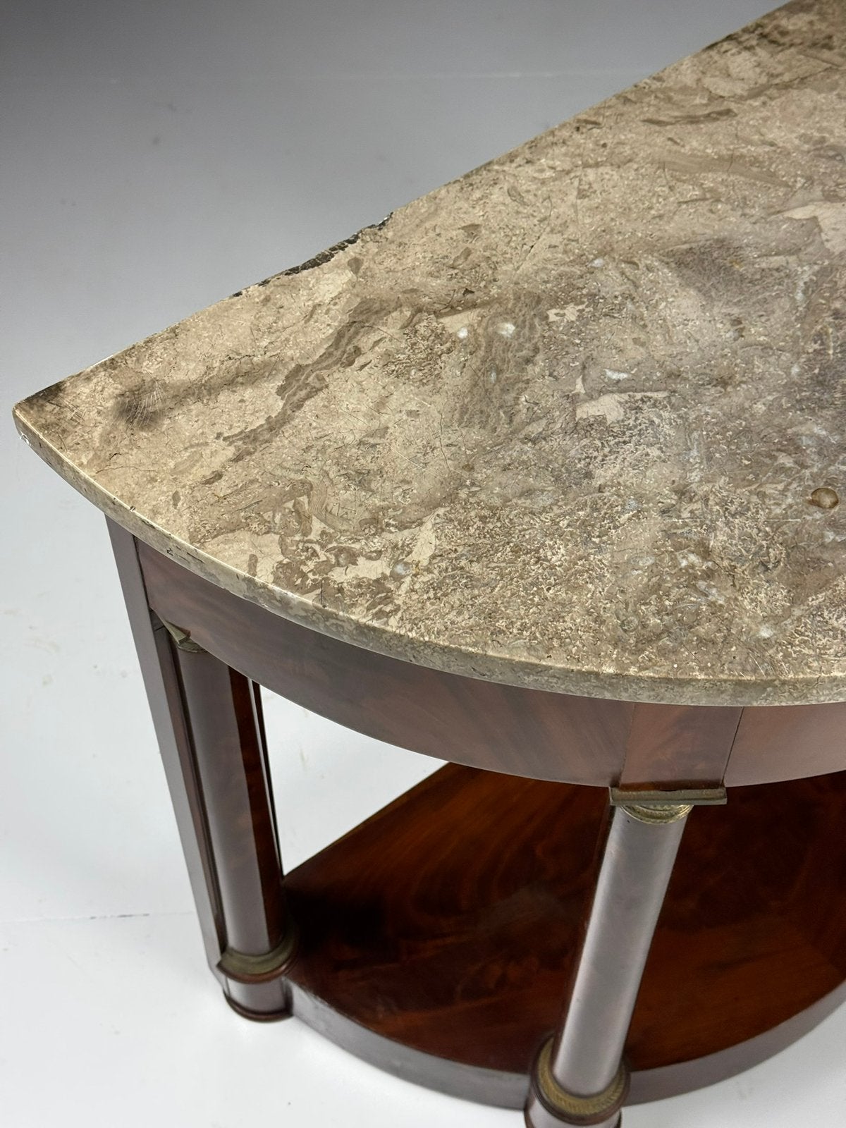 Empire Halve Maan sidetable mahonie, Antiek en Kunst, Antiek | Meubels | Tafels, Ophalen