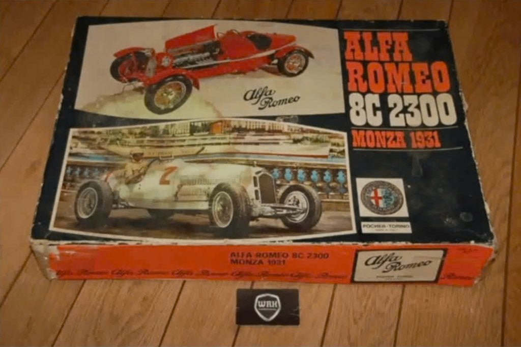 1:8 POCHER ALFA ROMEO 8C MONZA see info WRH, Verzenden, Zo goed als nieuw, 1:5 t/m 1:8, Auto
