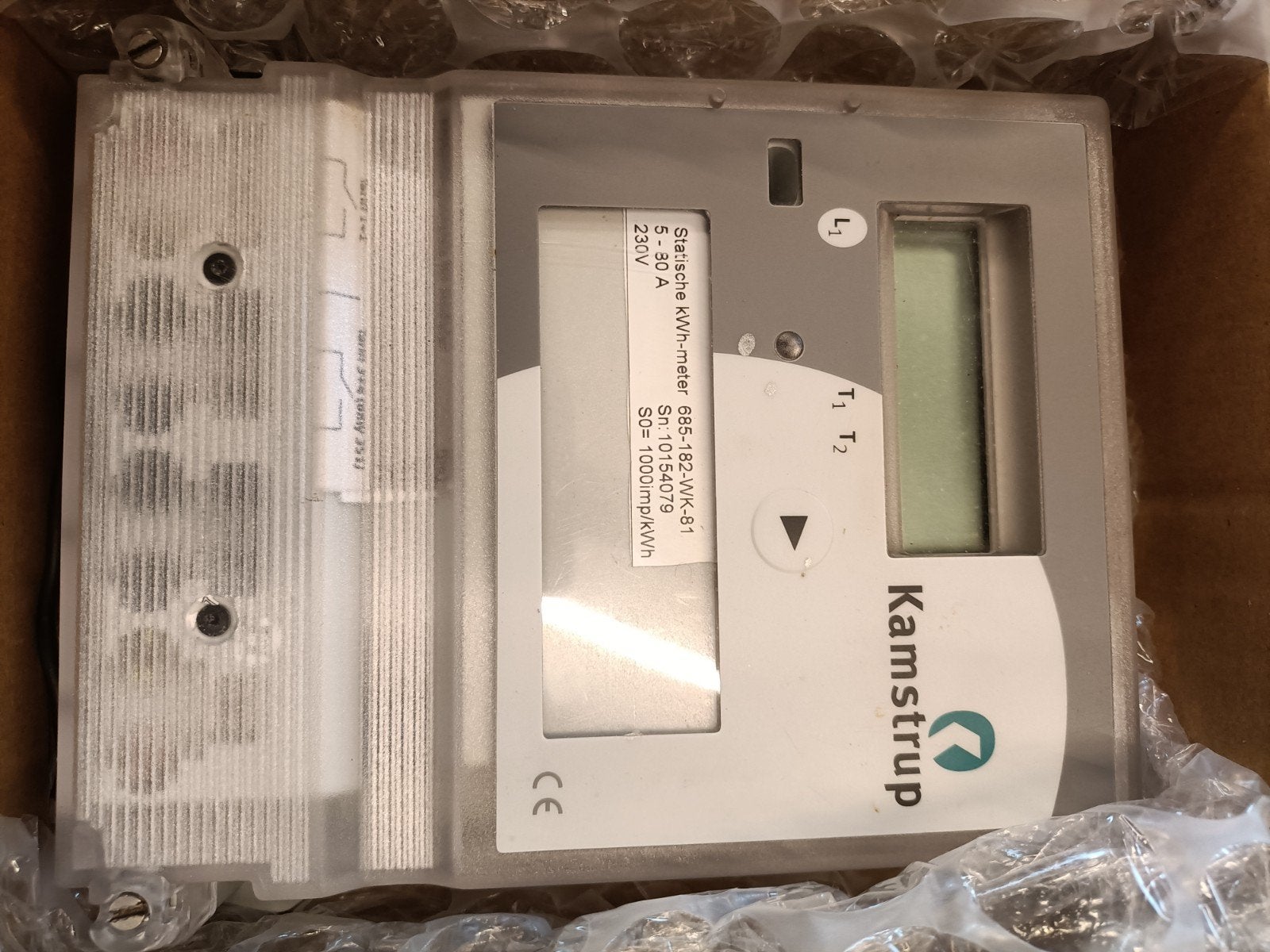 Kamstrup Statische kWh-meter 685-182-WK-81, Ophalen of Verzenden, Overige typen