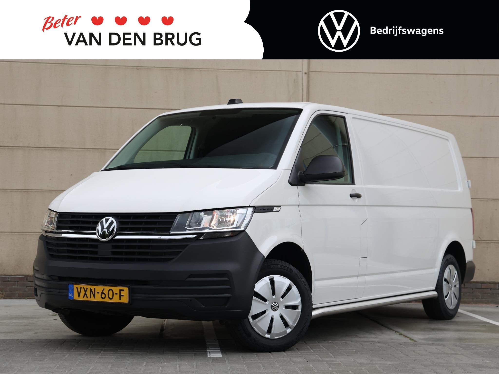Volkswagen Transporter 2.0 TDI 110 pk L2H1 Business | Airco, Voorwielaandrijving, Stof, Gebruikt, 4 cilinders