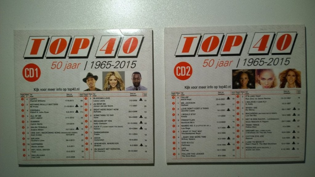 50 Jaar Top 40 #1-Hits, Cd's en Dvd's, Ophalen of Verzenden, Zo goed als nieuw, Pop, Album