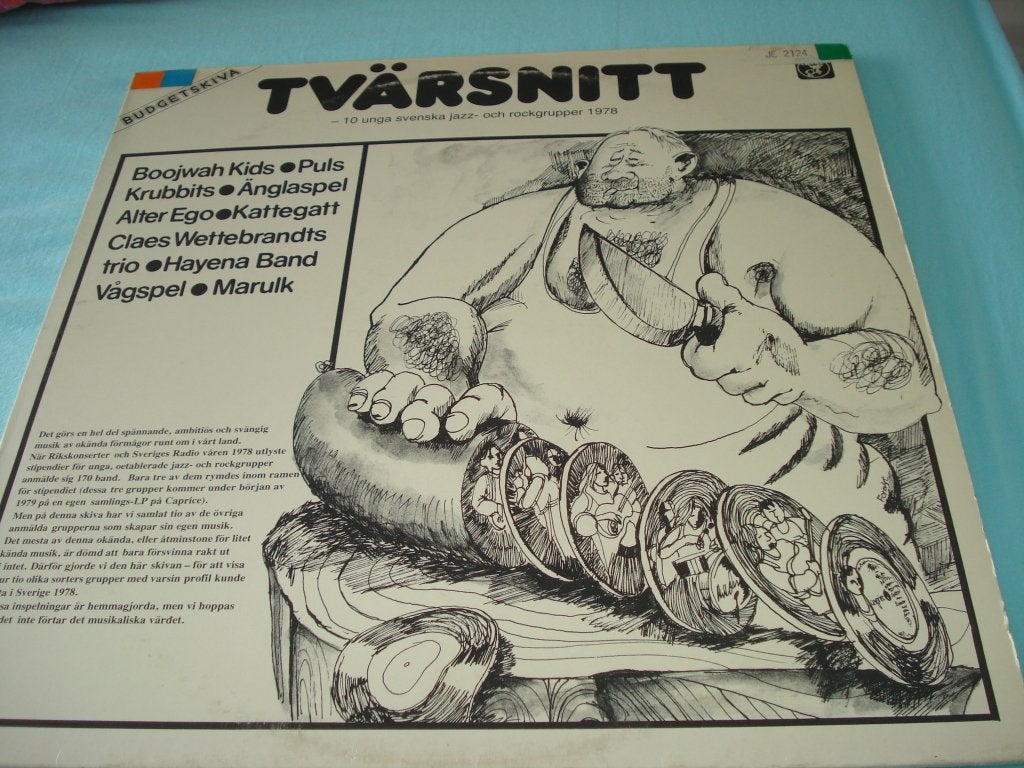 Various – Tvärsnitt (10 Unga Svenska Jazz- Och Rockgrupper 1, Cd's en Dvd's, Vinyl | Rock, LP, Gebruikt, Complilatie, Overige genres