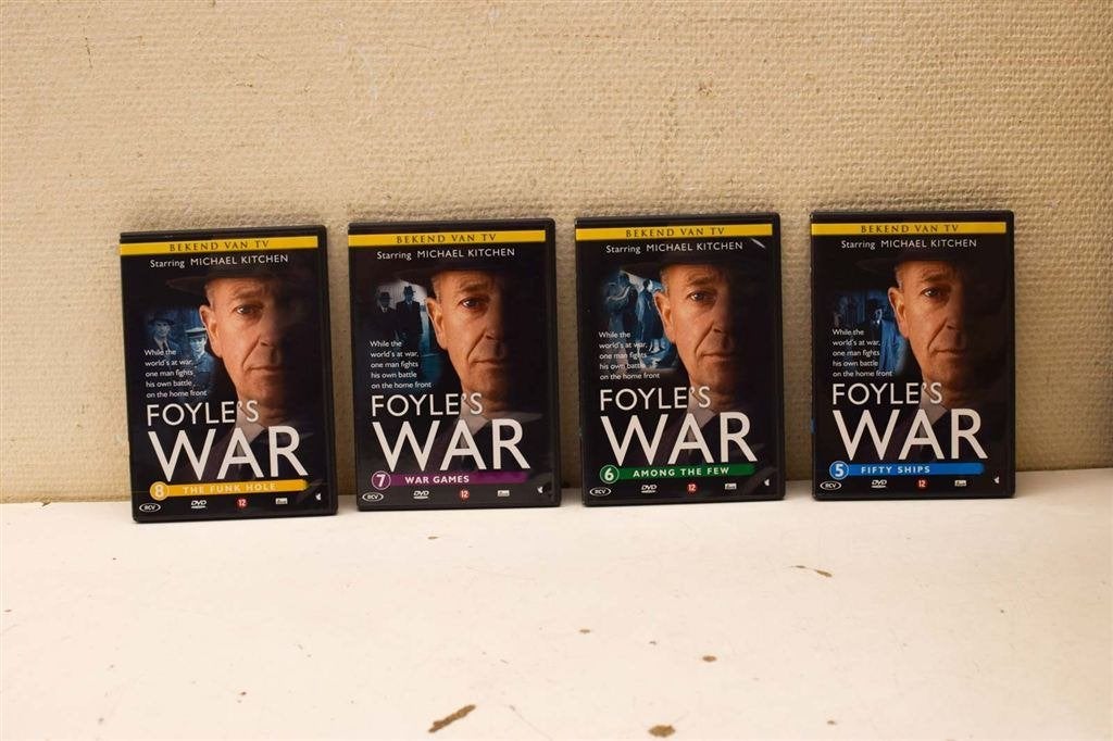 4 dvd box Foyle\'s War serie 2 46765, Cd's en Dvd's, Ophalen of Verzenden, Gebruikt