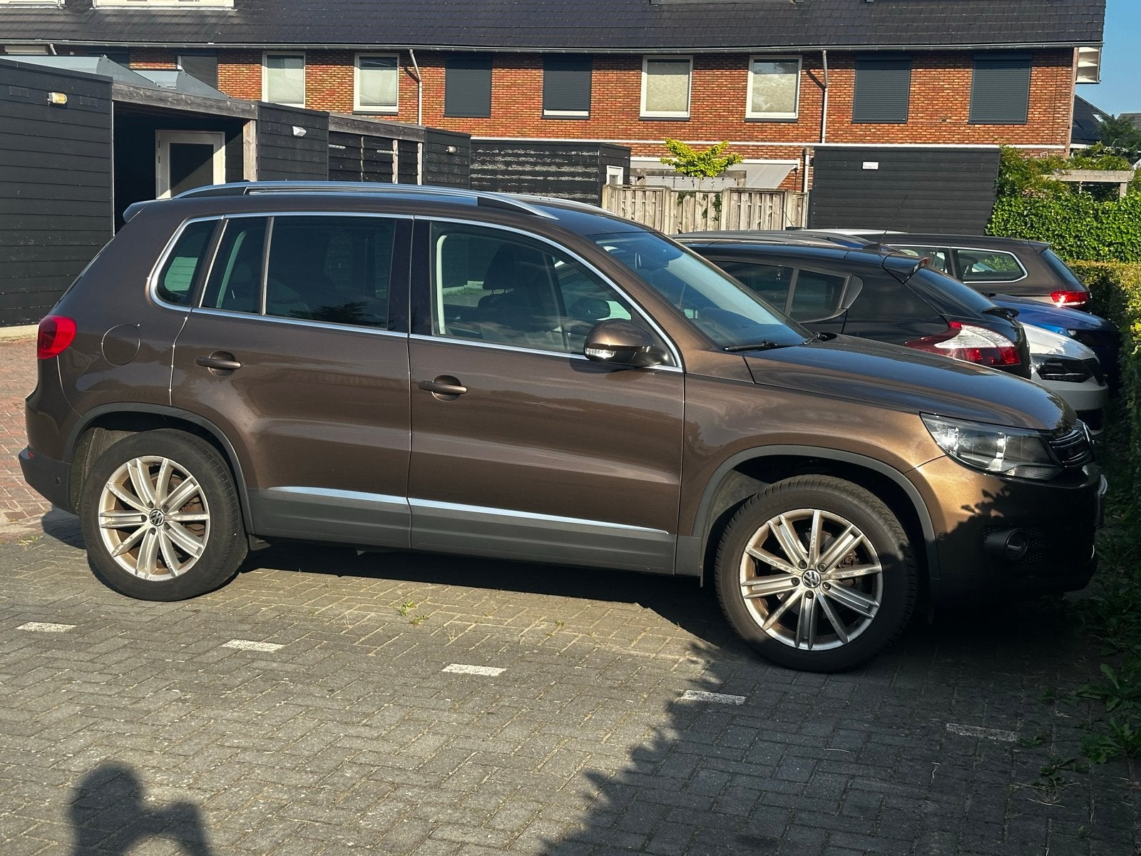 Volkswagen Tiguan 1.4 TSI 90KW 2012 Bruin, Auto's, Voorwielaandrijving, 15 km/l, 4 cilinders, Bruin