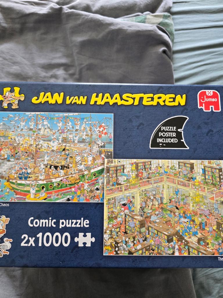Jan van Haasteren puzzels, Ophalen of Verzenden, 500 t/m 1500 stukjes, Zo goed als nieuw